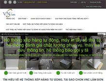 Tablet Screenshot of hethongxephangtudong.net